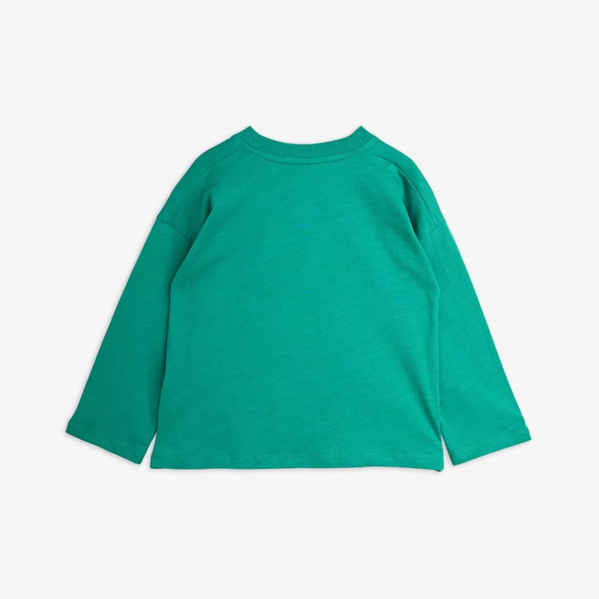 Clearance Mini Rodini Agatha Broderad Långärmad T-shirt Grön