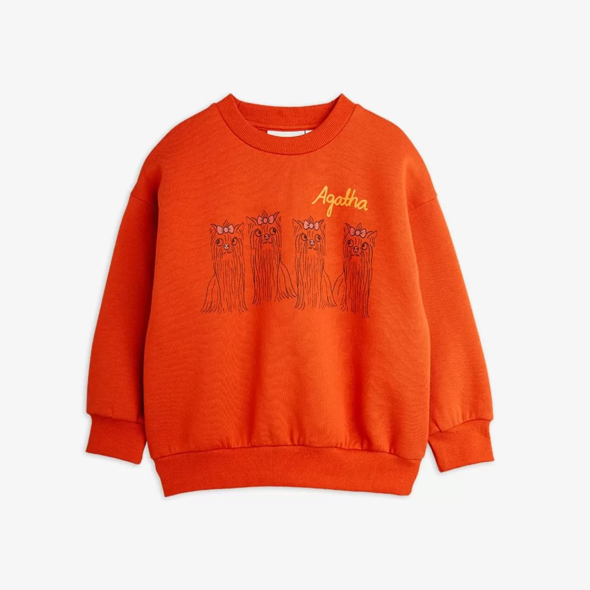 Flash Sale Mini Rodini Agatha Dogs Sweatshirt Röd