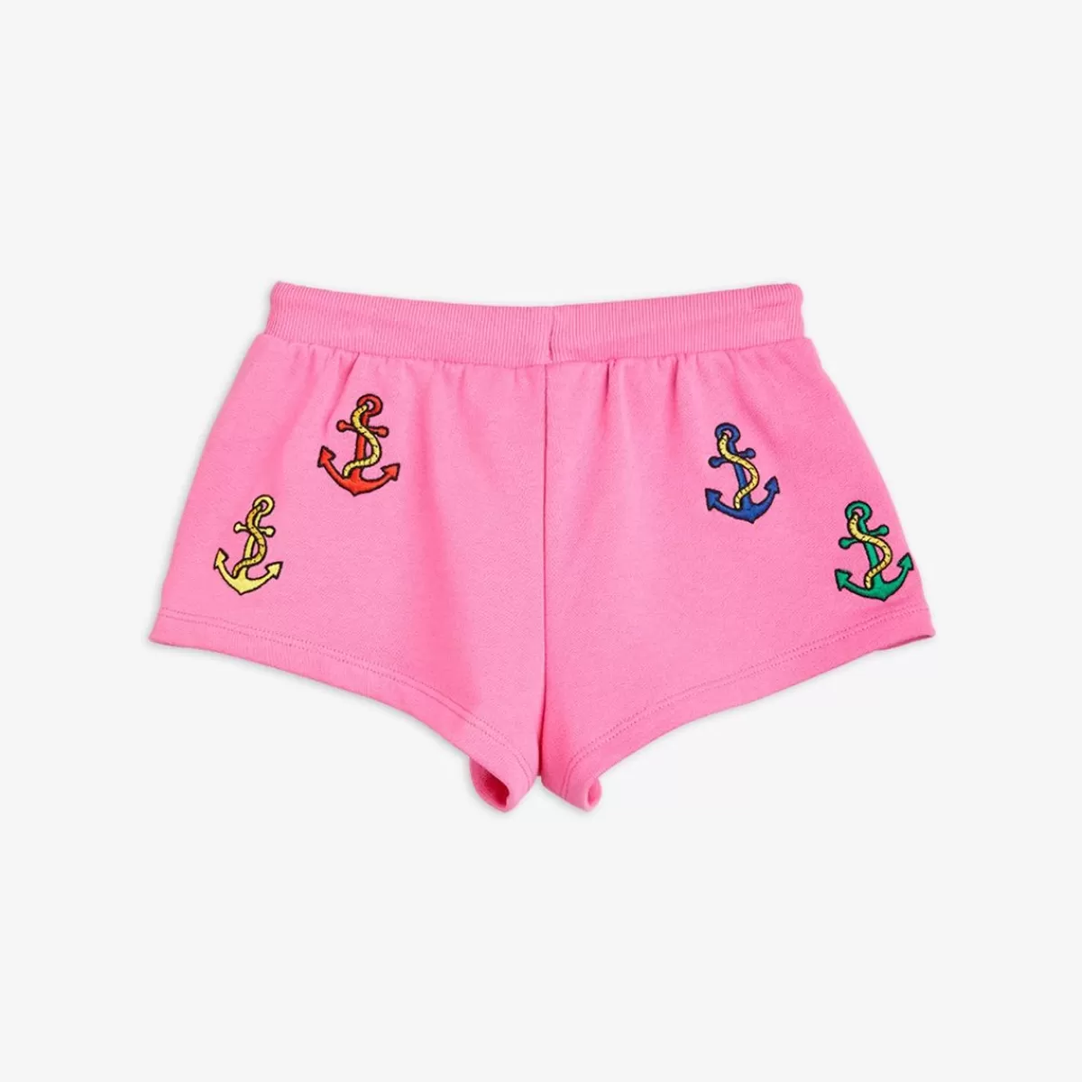 Sale Mini Rodini Anchor Broderade Sweatshorts