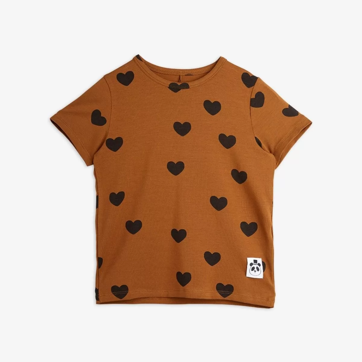 Shop Mini Rodini Basic Hearts T-shirt Brun