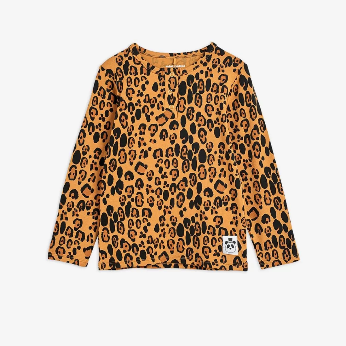 Online Mini Rodini Basic Leopard Farfarströja Beige