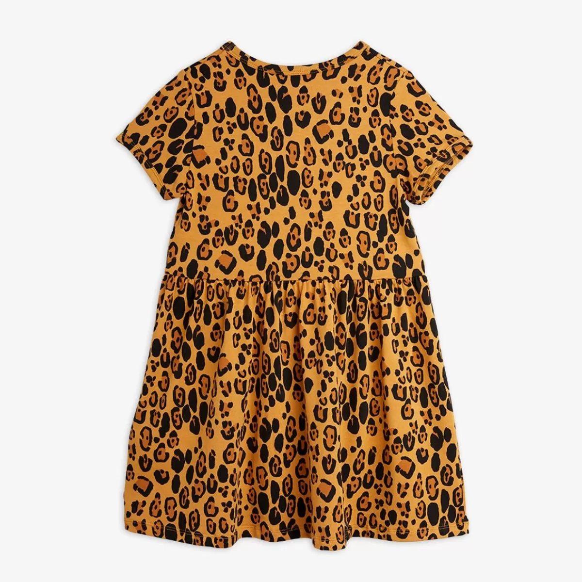 Best Mini Rodini Basic Leopard Klänning Beige