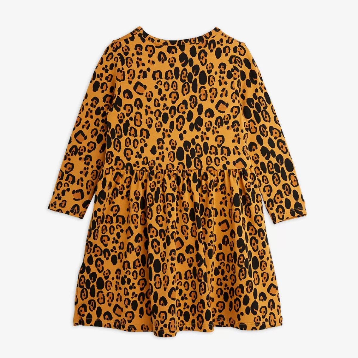 Clearance Mini Rodini Basic Leopard Långärmad Klänning 13