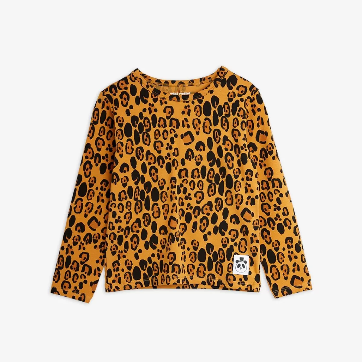 Fashion Mini Rodini Basic Leopard Långärmad T-shirt 13