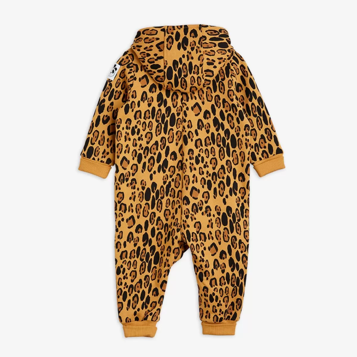 Discount Mini Rodini Basic Leopard Onesie Beige