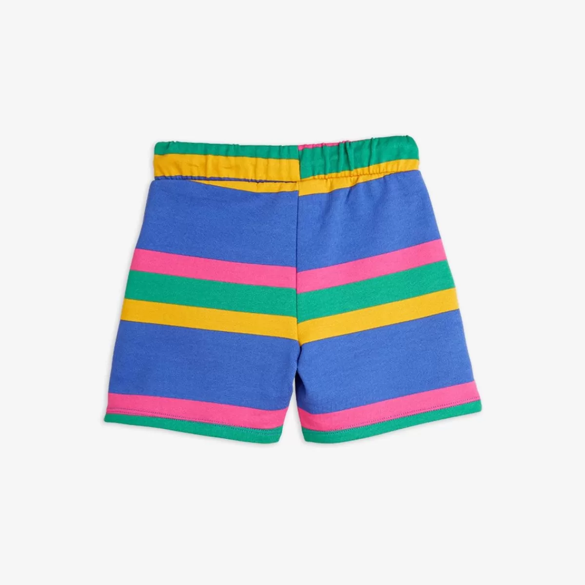 Discount Mini Rodini Blue Stripe Sweatshorts