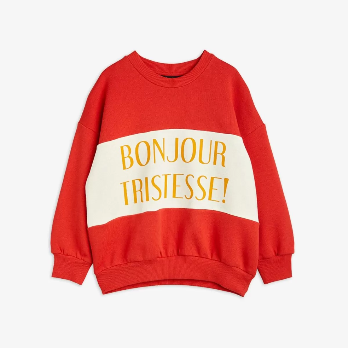 Hot Mini Rodini Bonjour Tristesse Sweatshirt Röd Red