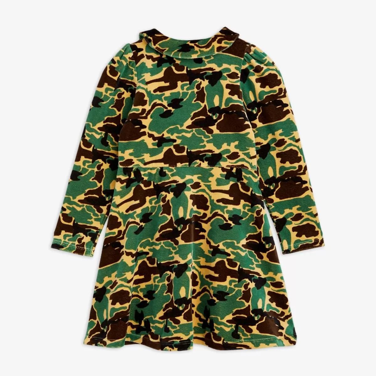 Store Mini Rodini Camo Velourklänning