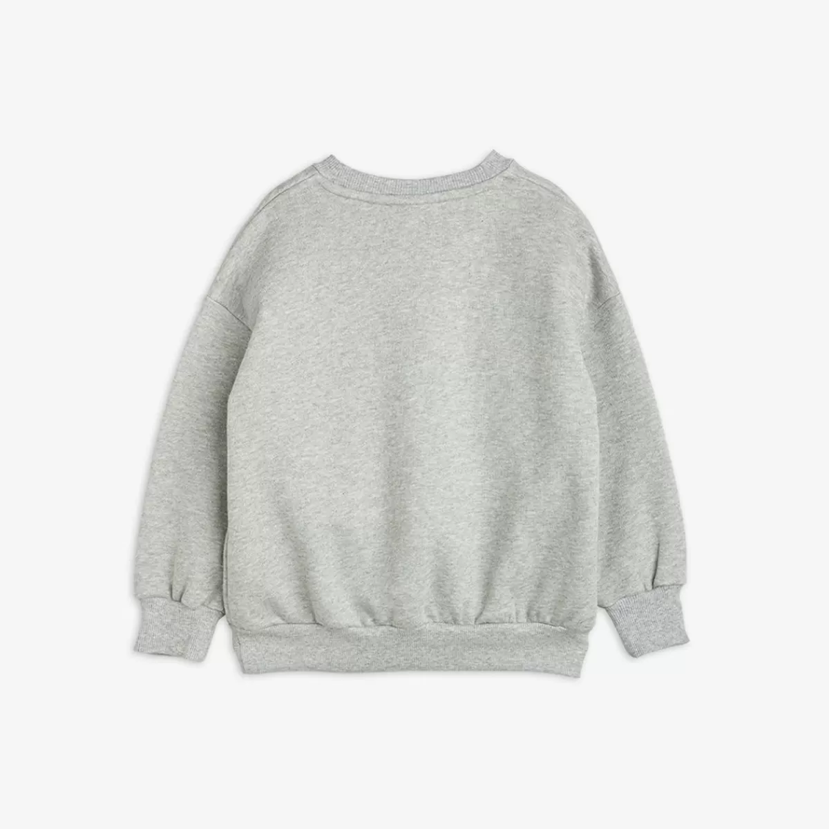 Shop Mini Rodini Cat Face Sweatshirt LjusgrÃ¥