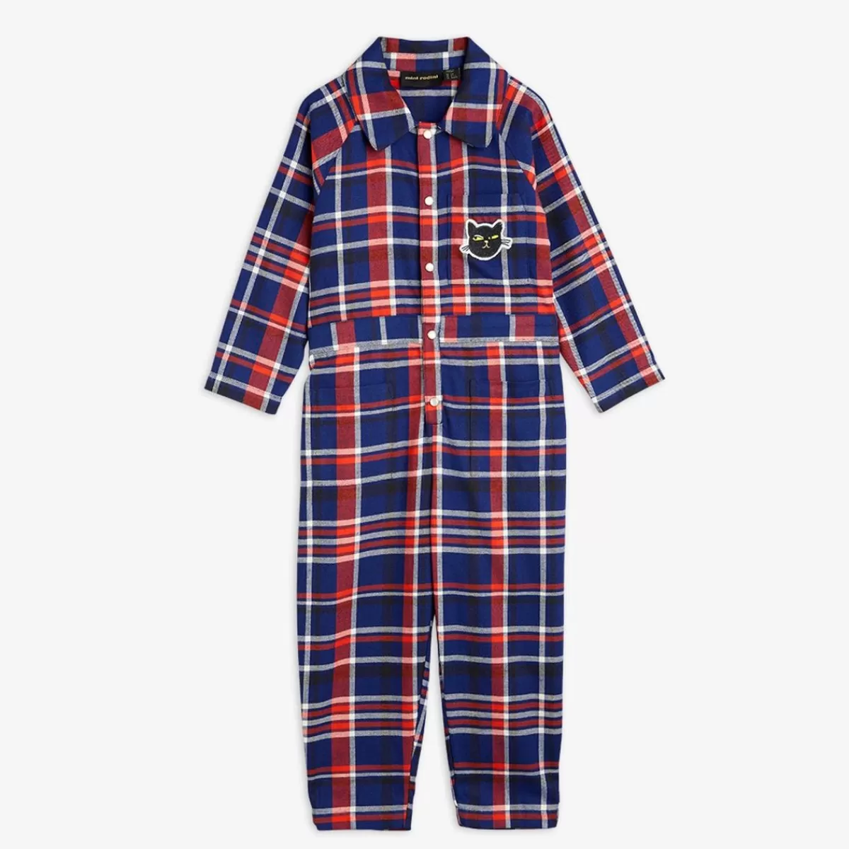 Best Sale Mini Rodini Check Vävd Flanell Jumpsuit