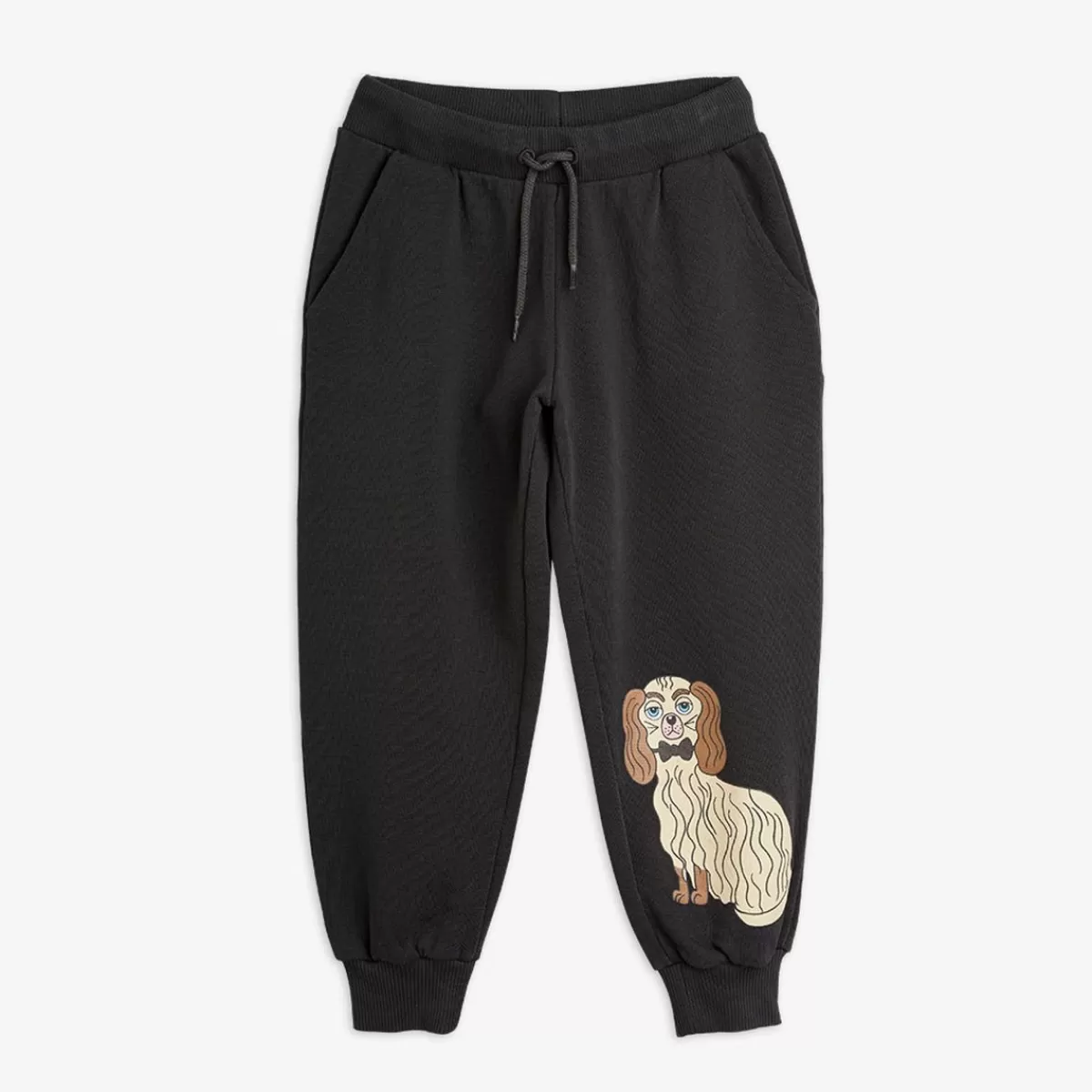 Sale Mini Rodini Dashing Dog Sweatpants Svart