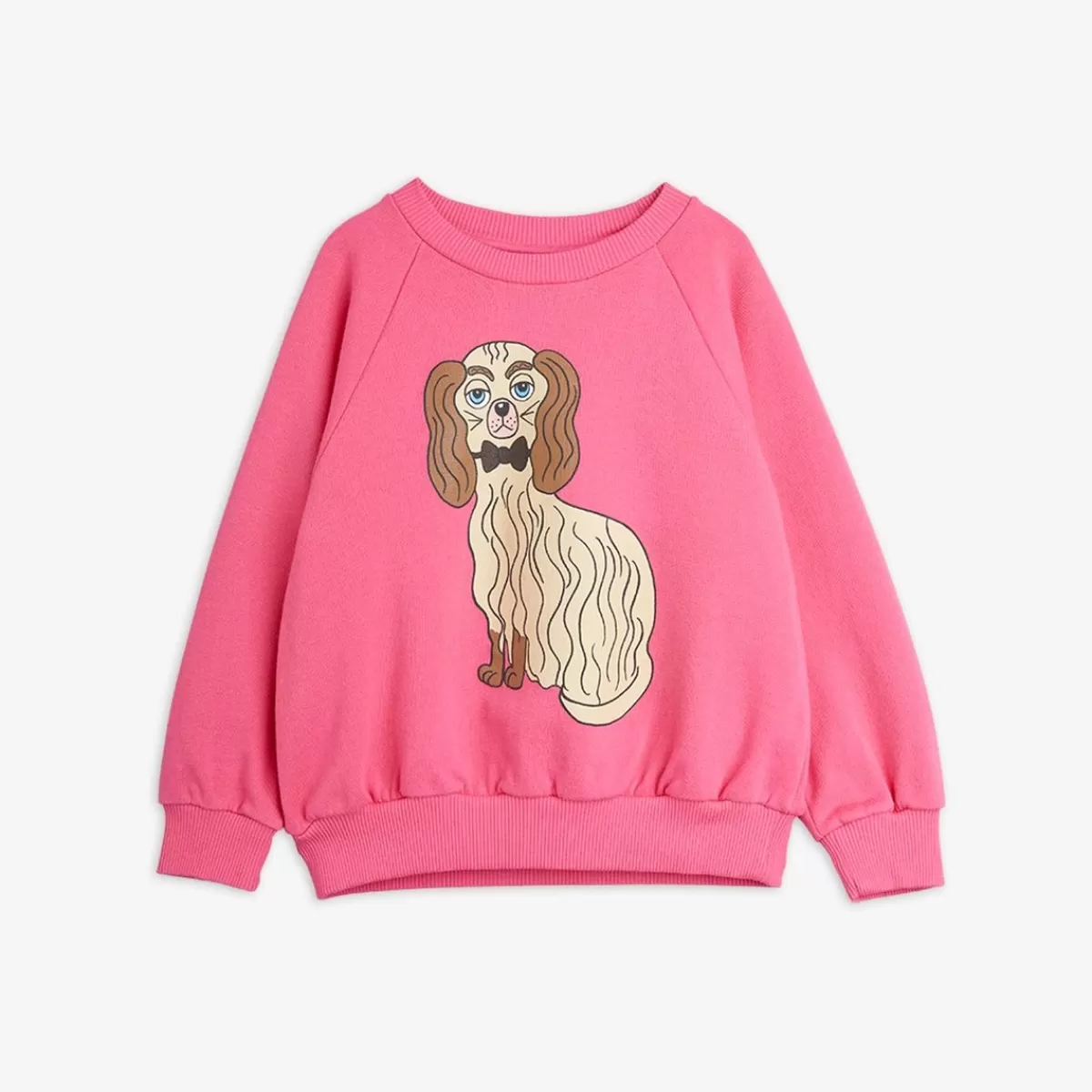 Discount Mini Rodini Dashing Dog Sweatshirt Rosa