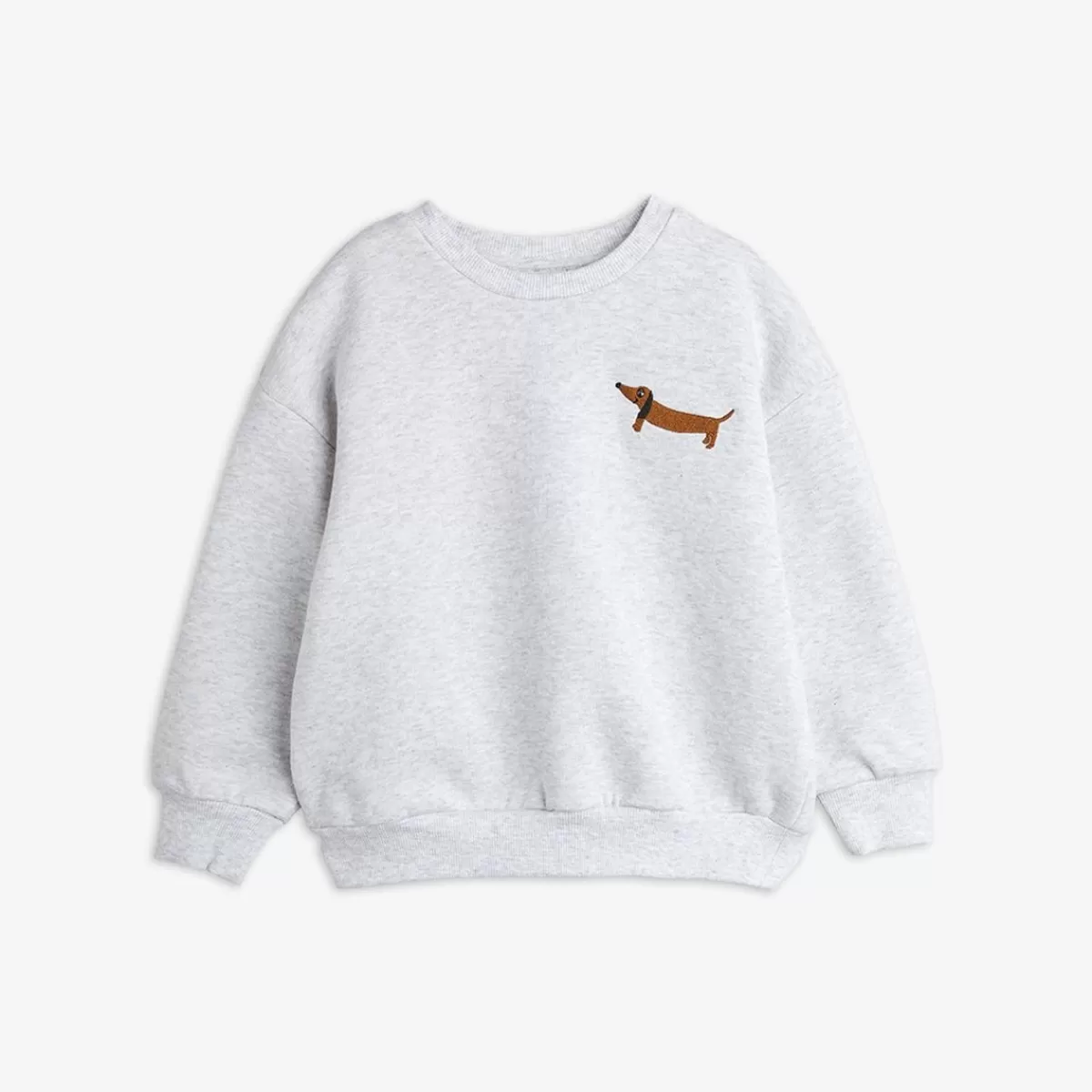 Best Mini Rodini Dog Broderad Sweatshirt Grå