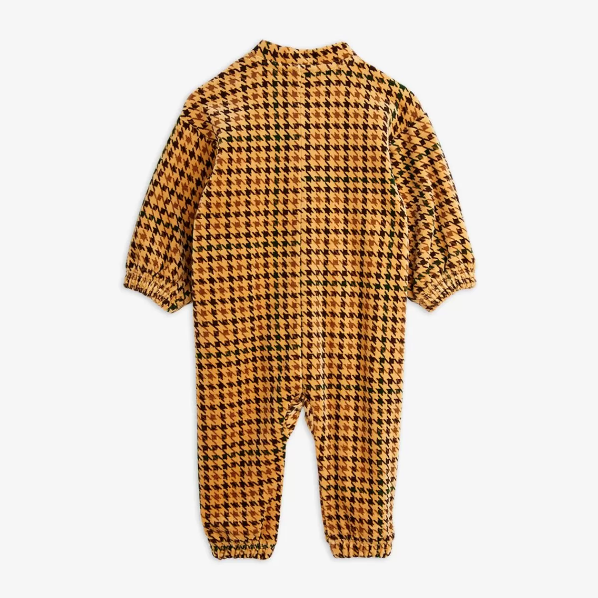 Best Mini Rodini Dog Broderad Velourjumpsuit för Baby