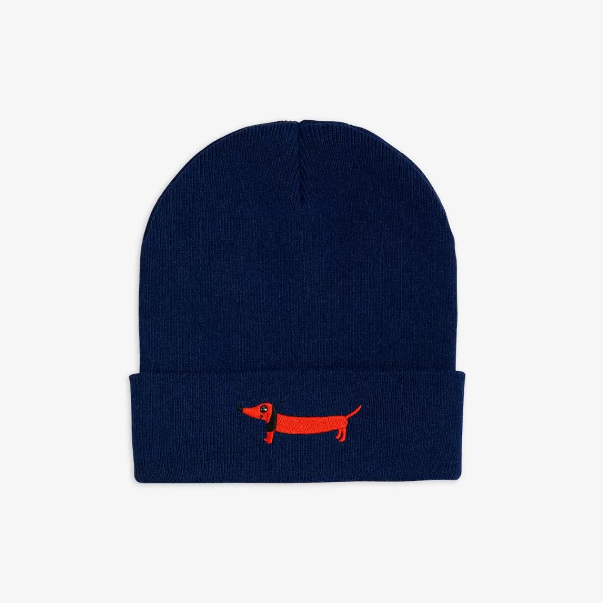 Hot Mini Rodini Dog stickad beanie Blå