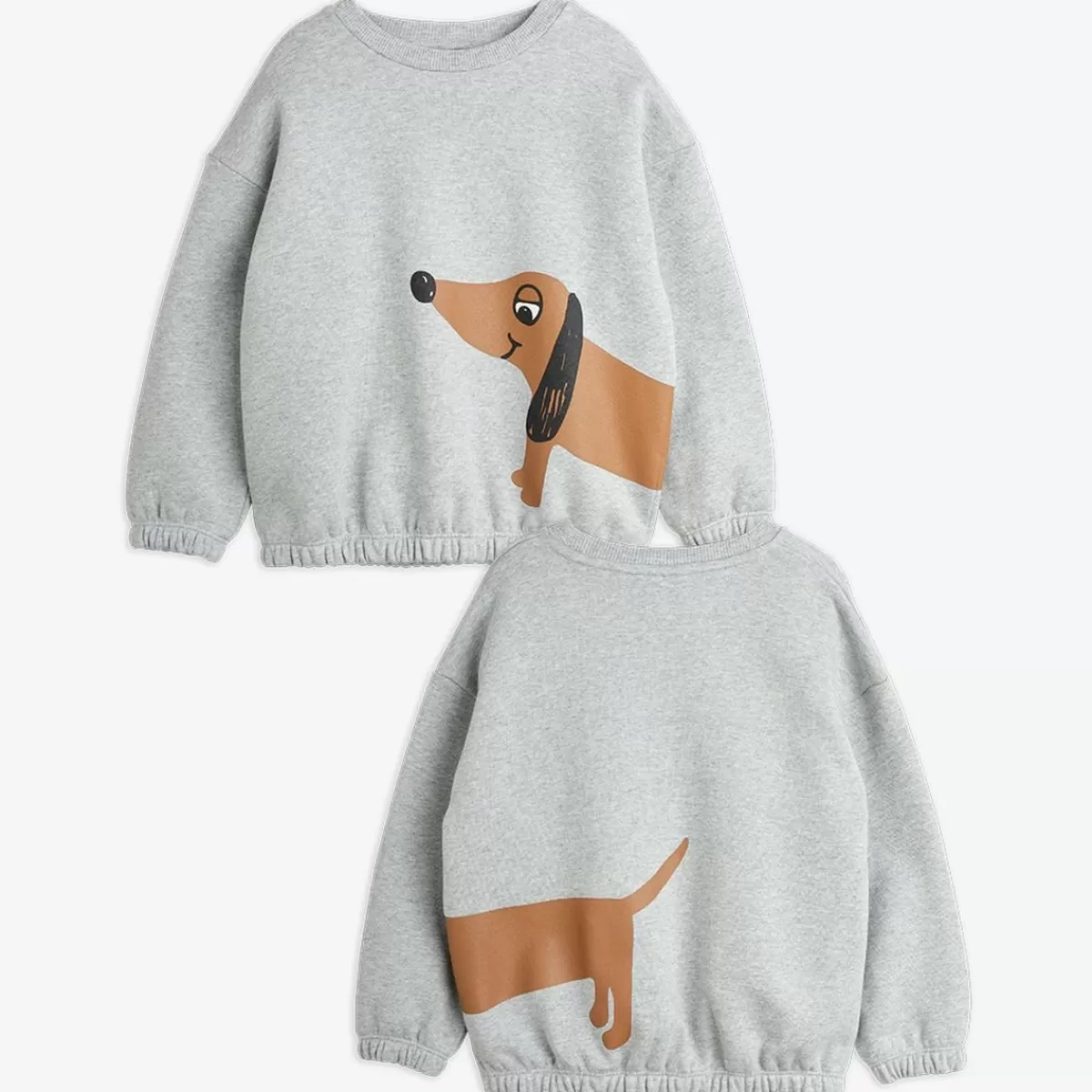 Discount Mini Rodini Dog Sweatshirt Grå