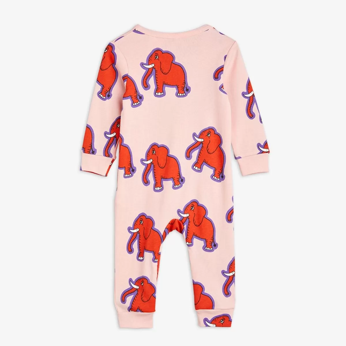 Flash Sale Mini Rodini 4 Elephants Baby Jumpsuit Rosa