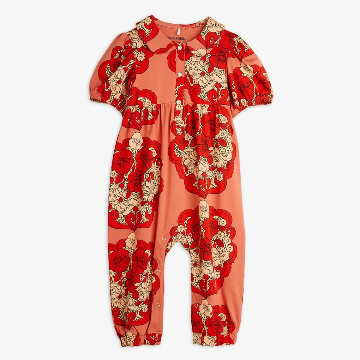 Fashion Mini Rodini Flower Baby Jumpsuit