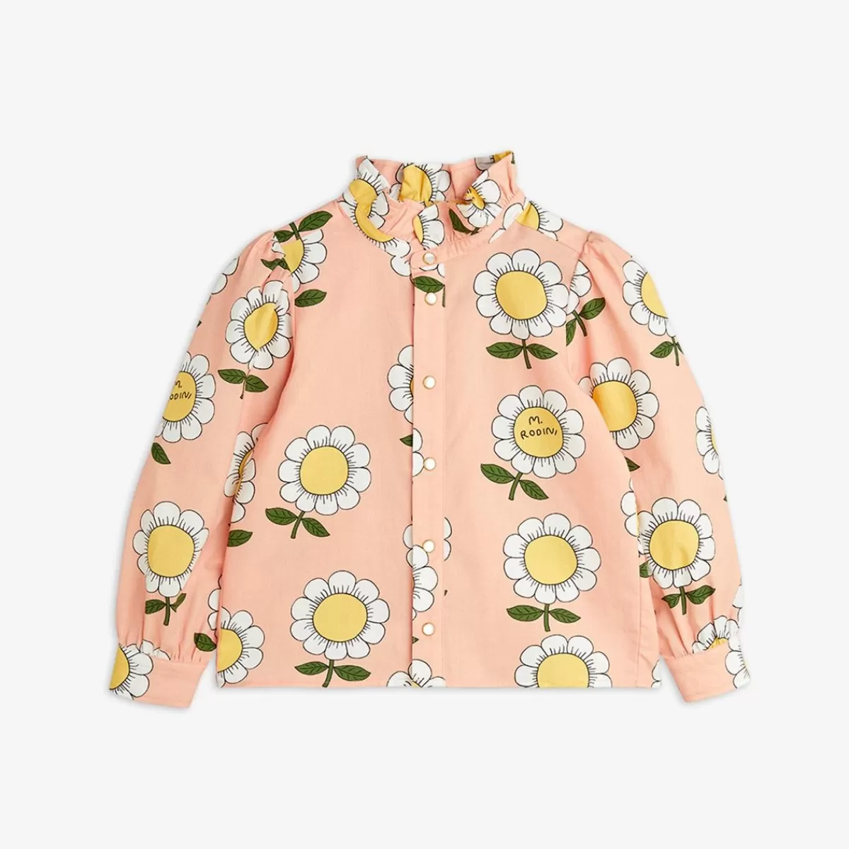 Clearance Mini Rodini Flowers vävd blus