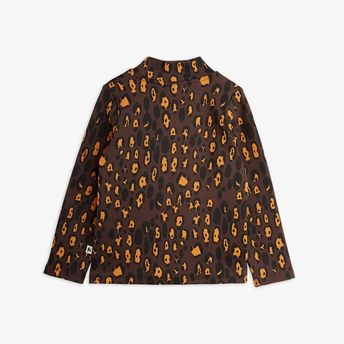 Store Mini Rodini Leopard Borstad Långärmad T-shirt