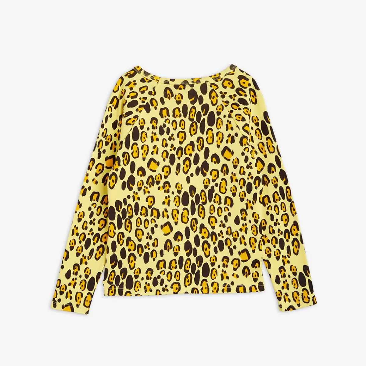 Cheap Mini Rodini Leopard Långärmad T-shirt Gul