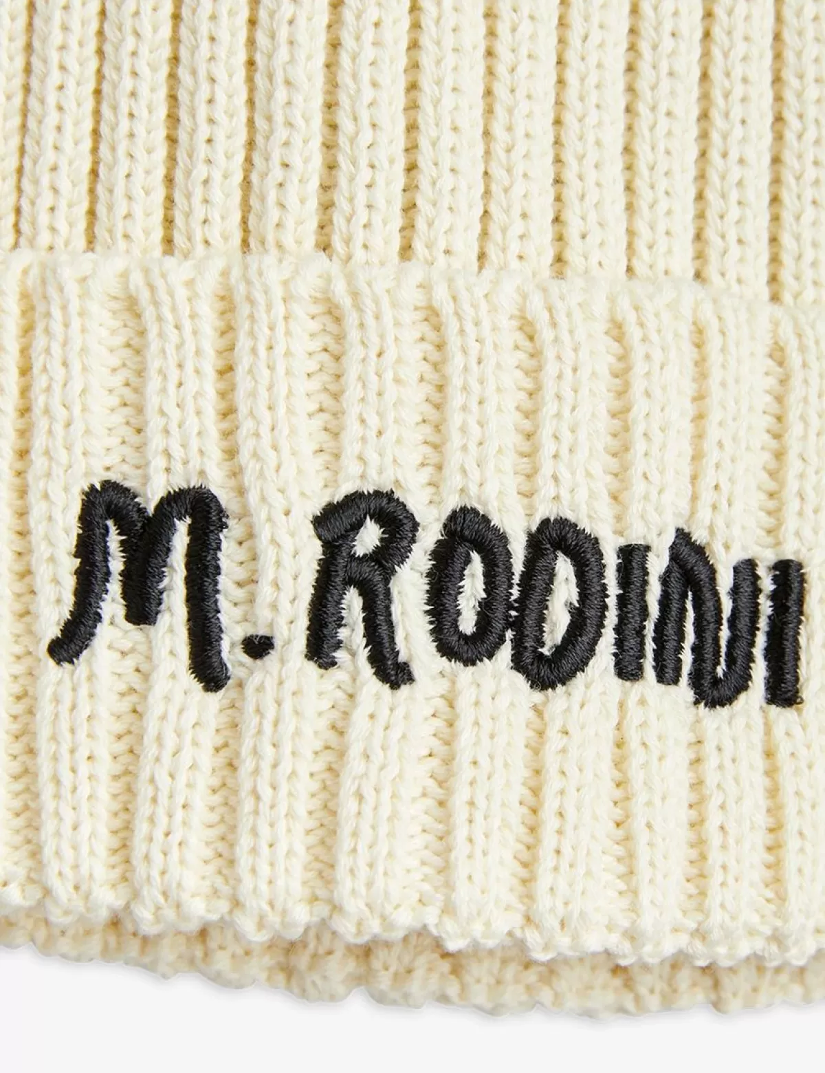 Flash Sale Mini Rodini M.Rodini Ribbad Mössa Offwhite