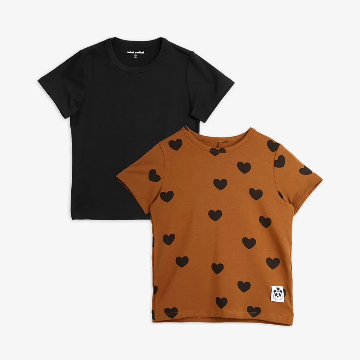 Flash Sale Mini Rodini 2-pack Basic Hearts T-shirt Multi