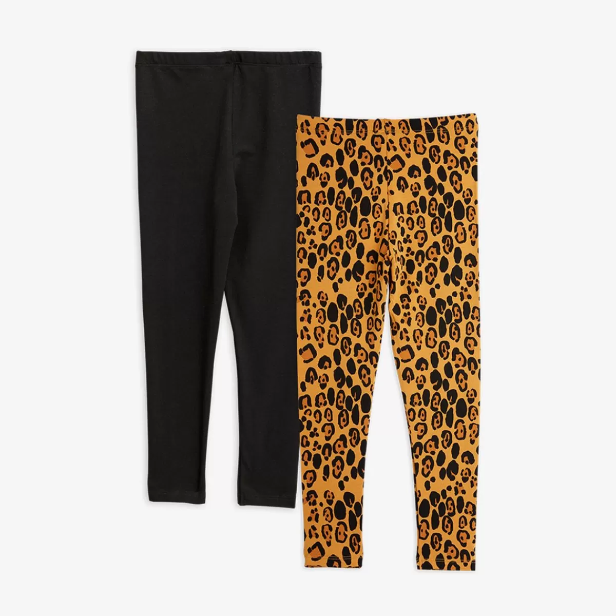 Online Mini Rodini 2-pack Basic Leopard Leggings