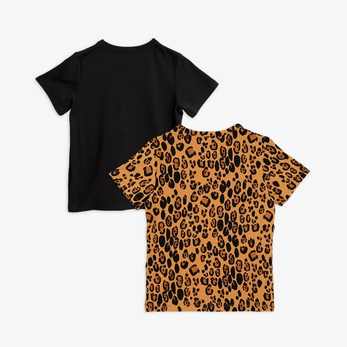 Online Mini Rodini 2-pack Basic Leopard T-shirt Multi