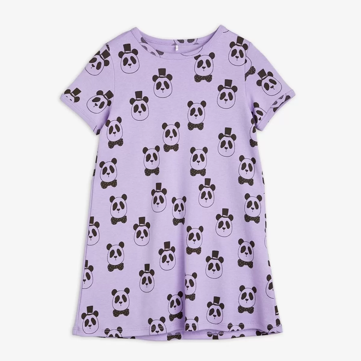 Outlet Mini Rodini Panda Klänning Lila Purple