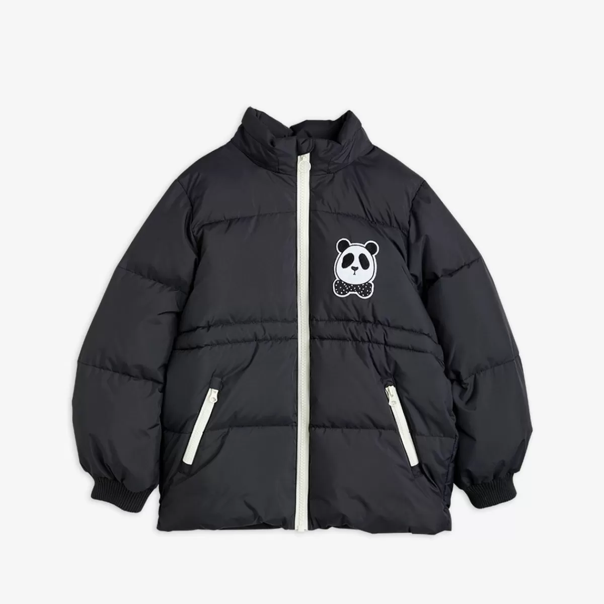 Fashion Mini Rodini Panda Puffjacka Svart