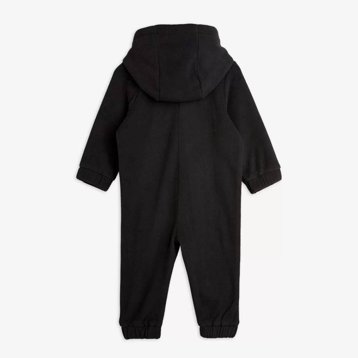 Cheap Mini Rodini Panther Microfleece Onesie Black