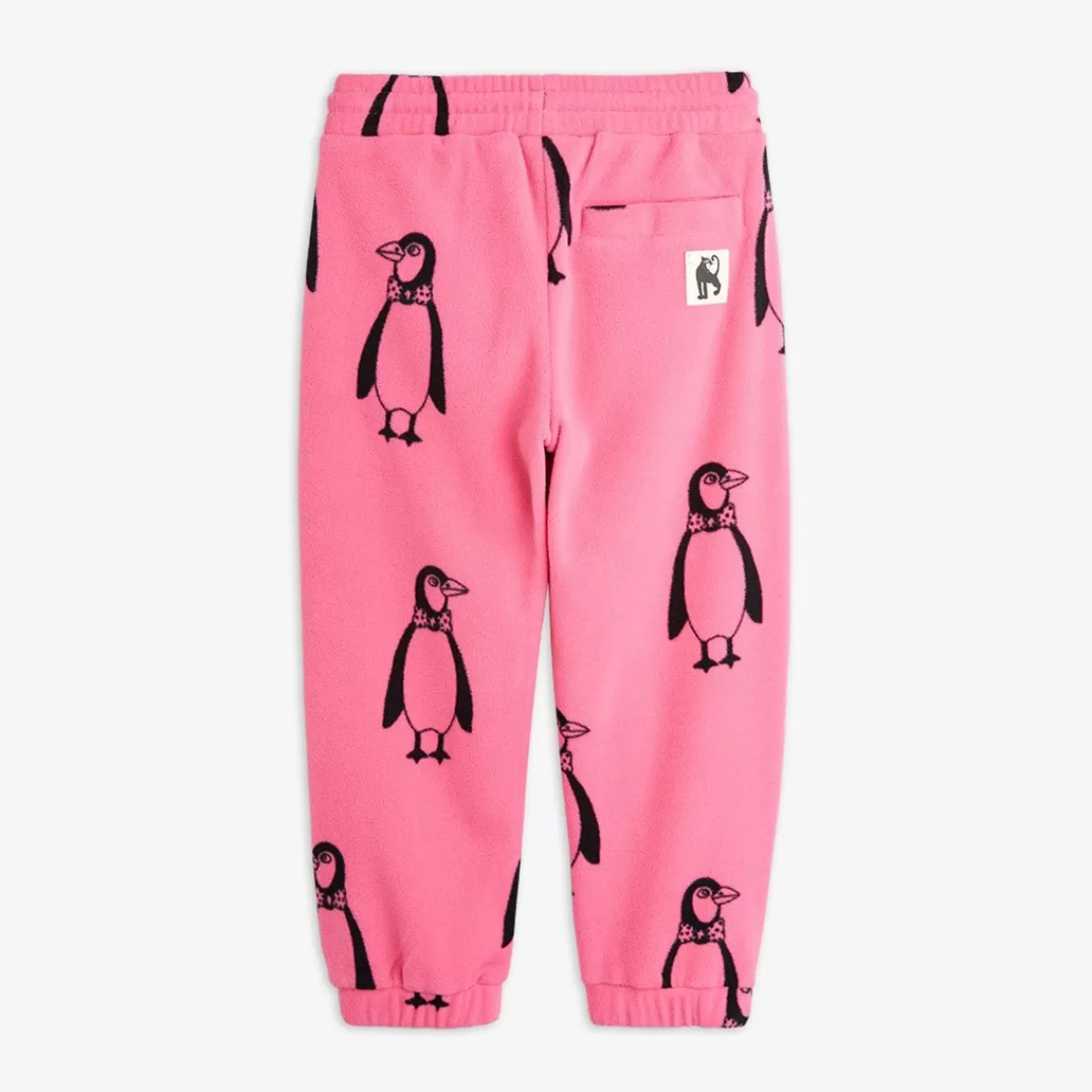 Flash Sale Mini Rodini Penguin Fleecebyxor Rosa