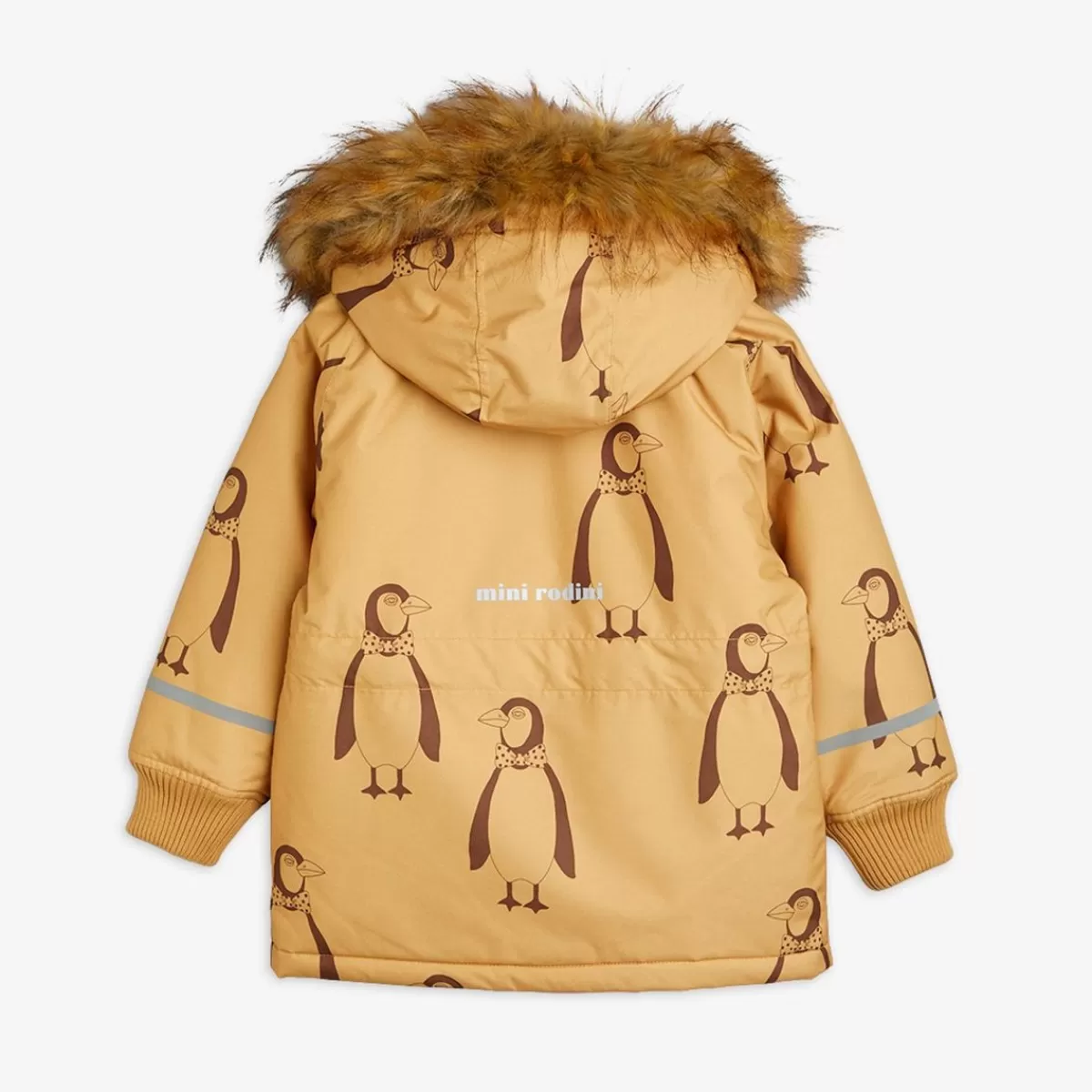 Clearance Mini Rodini Penguin K2 Parkas Beige