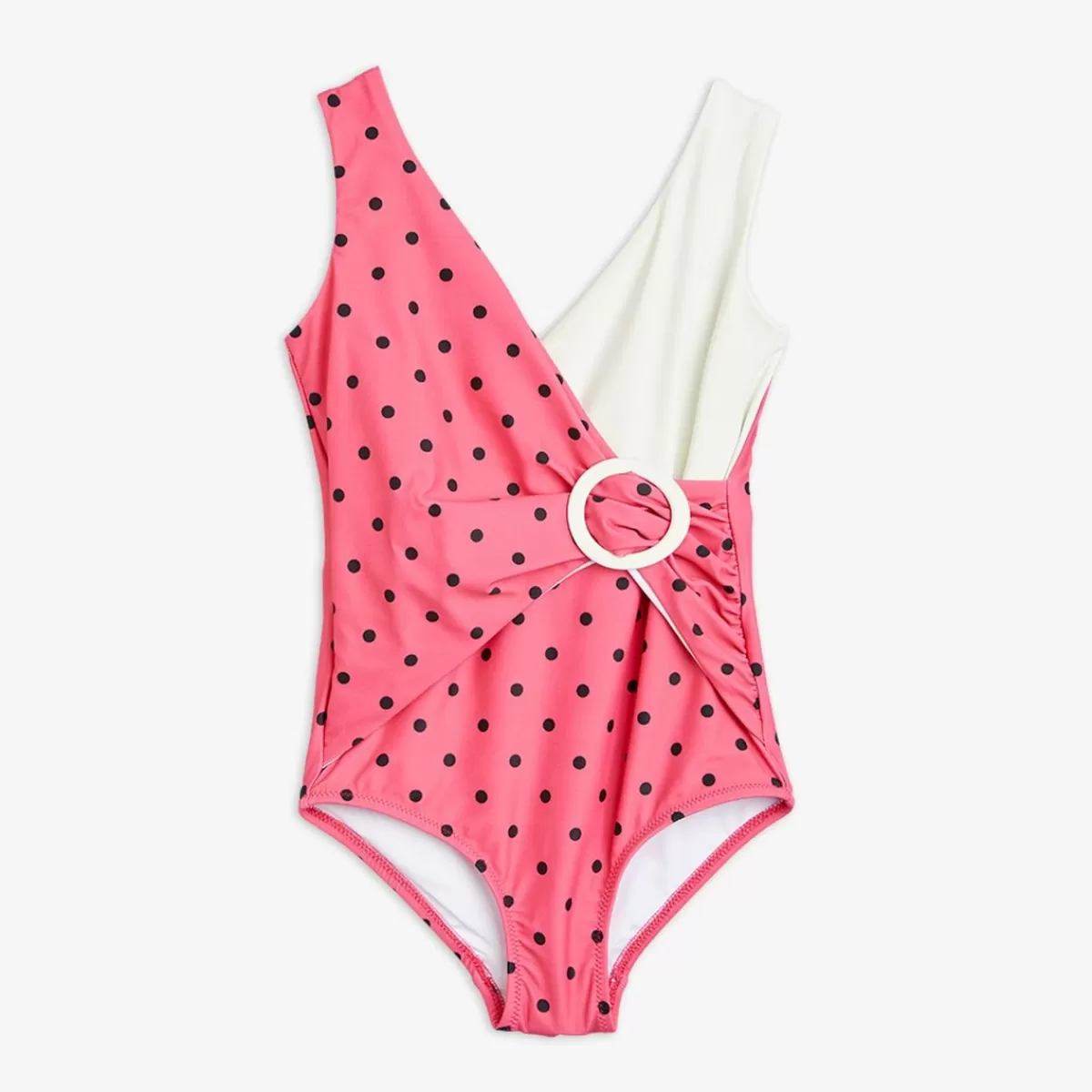 Clearance Mini Rodini Polka Dots UV-Baddräkt Pink