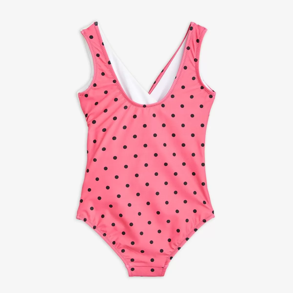 Clearance Mini Rodini Polka Dots UV-Baddräkt Pink