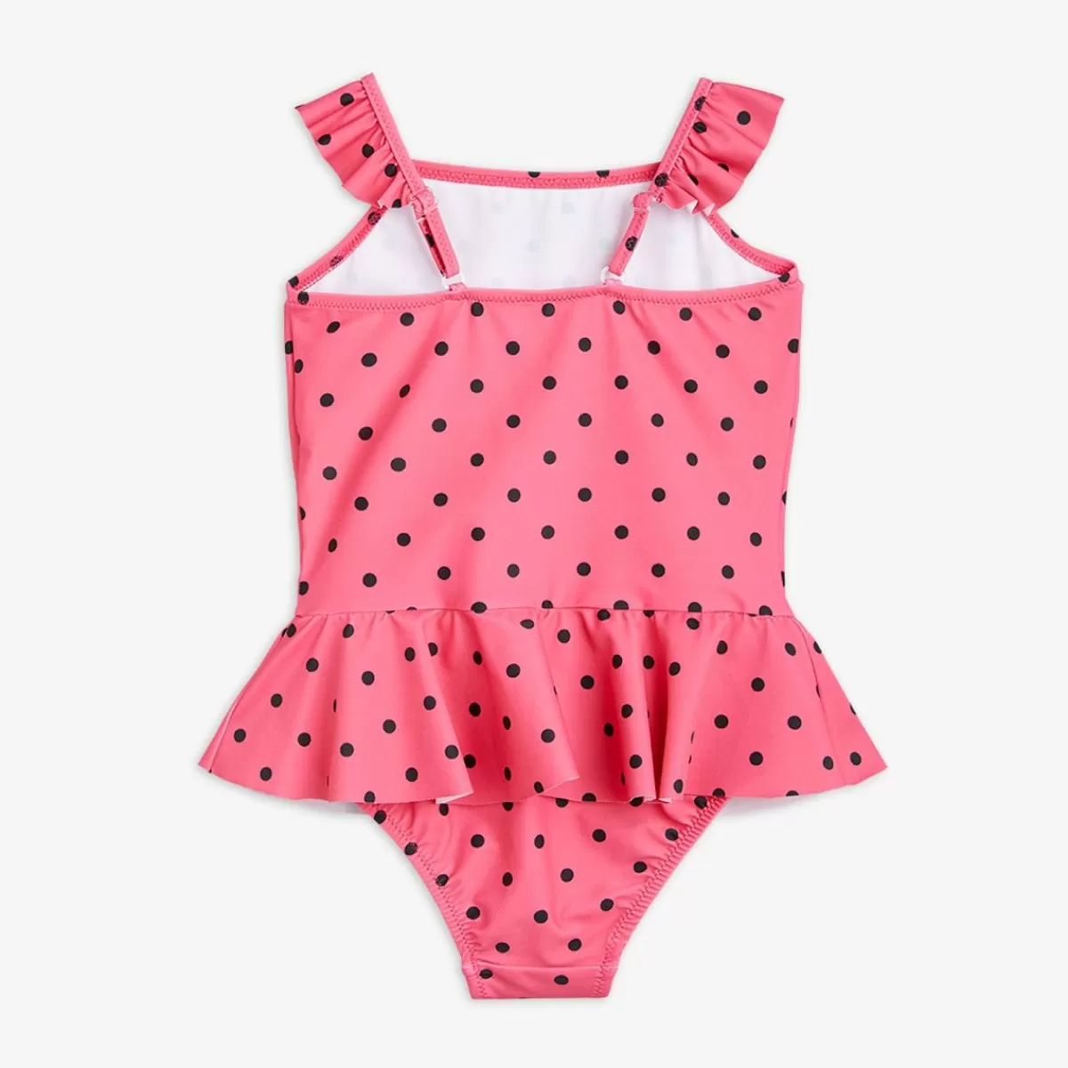 Outlet Mini Rodini Polka Dots UV-Baddräkt med kjol Pink