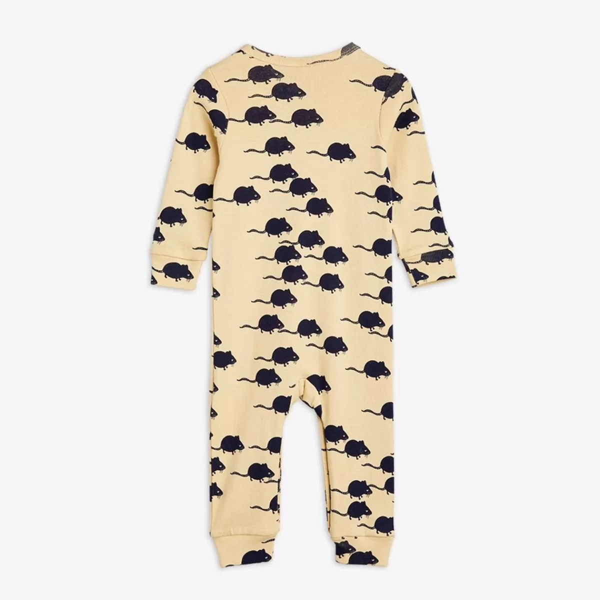 Fashion Mini Rodini Rats Baby Jumpsuit Beige