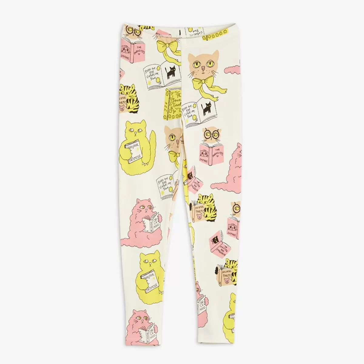 Best Mini Rodini Reading Cats Leggings