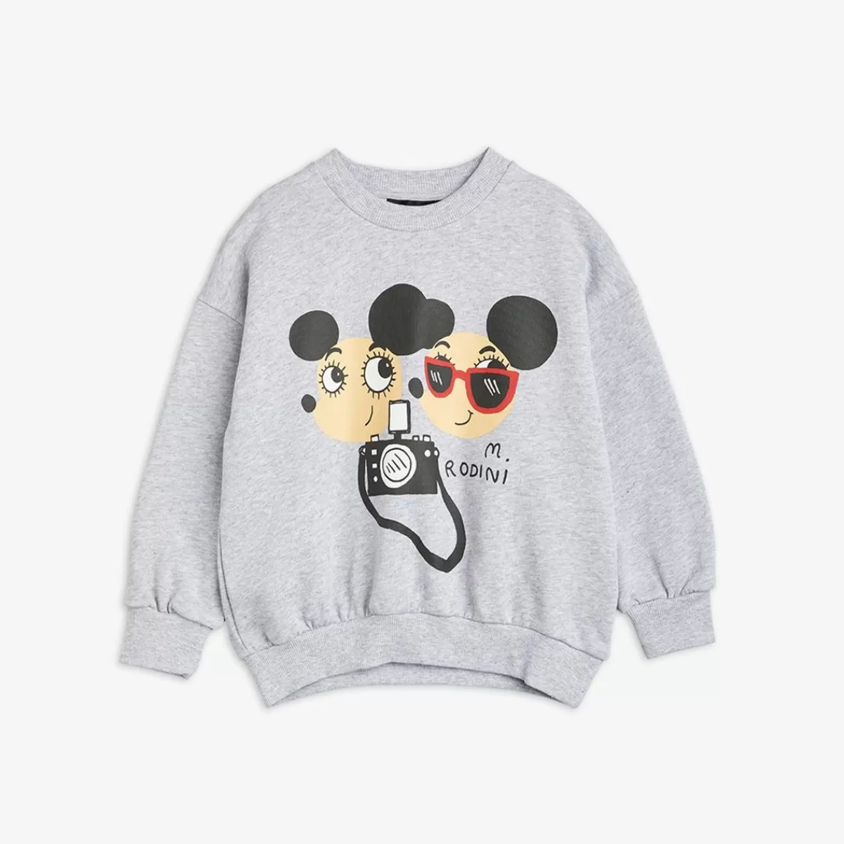 Fashion Mini Rodini Ritzratz Sweatshirt Grå Greymelange