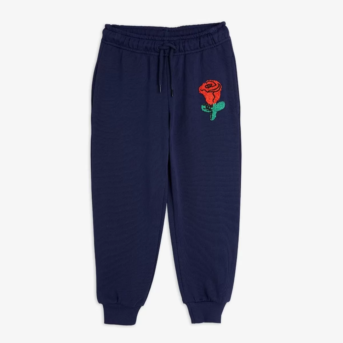 Store Mini Rodini Rose Chenille Sweatpants Blå