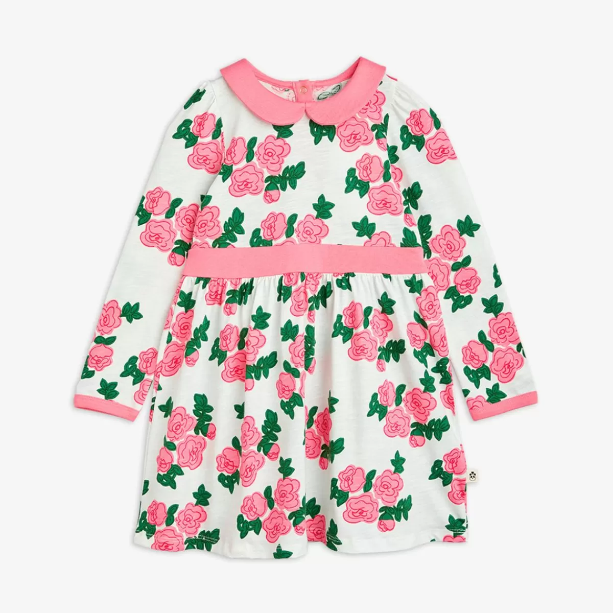 Store Mini Rodini Roses Långärmad Klänning