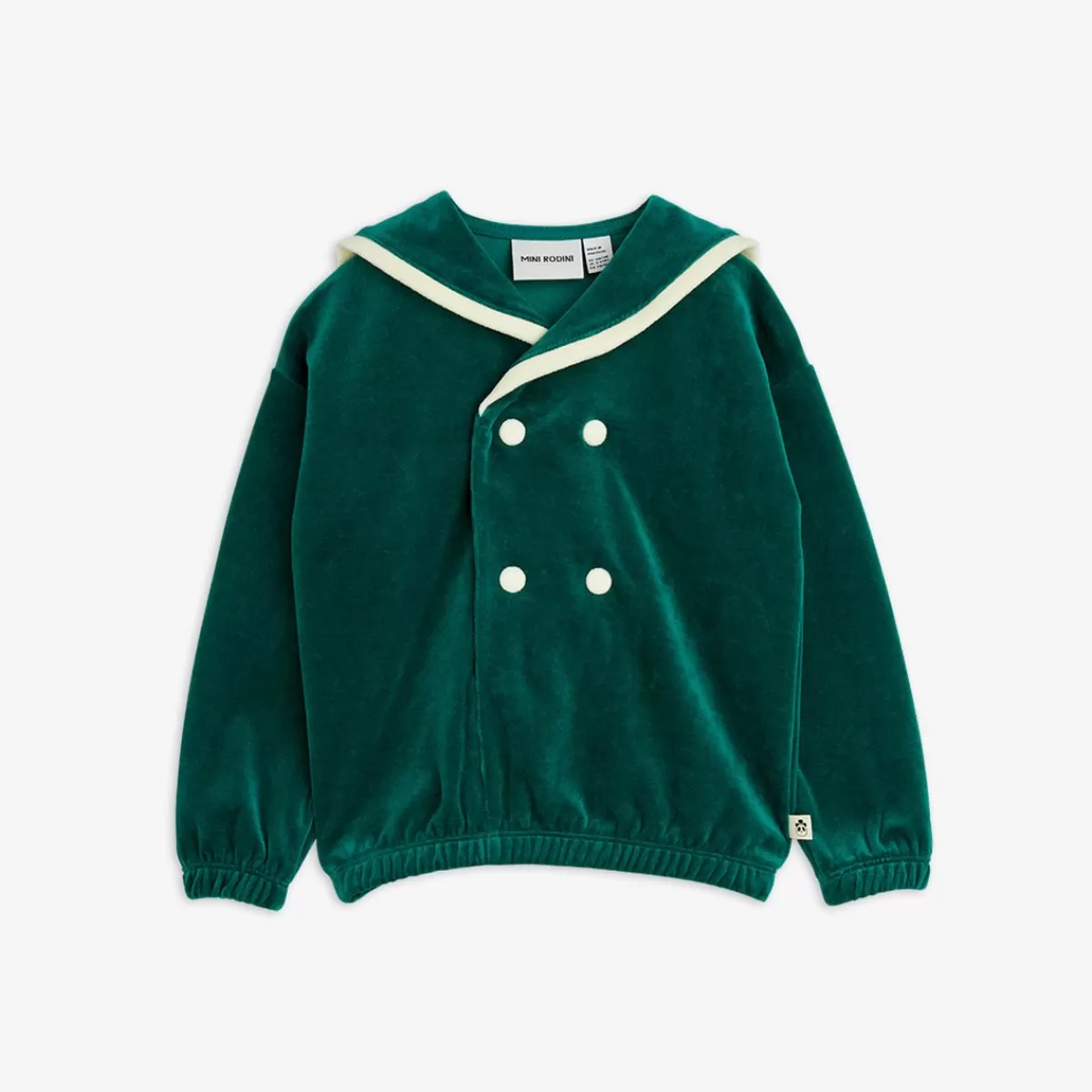 Best Sale Mini Rodini Sailor Velour Sweatshirt