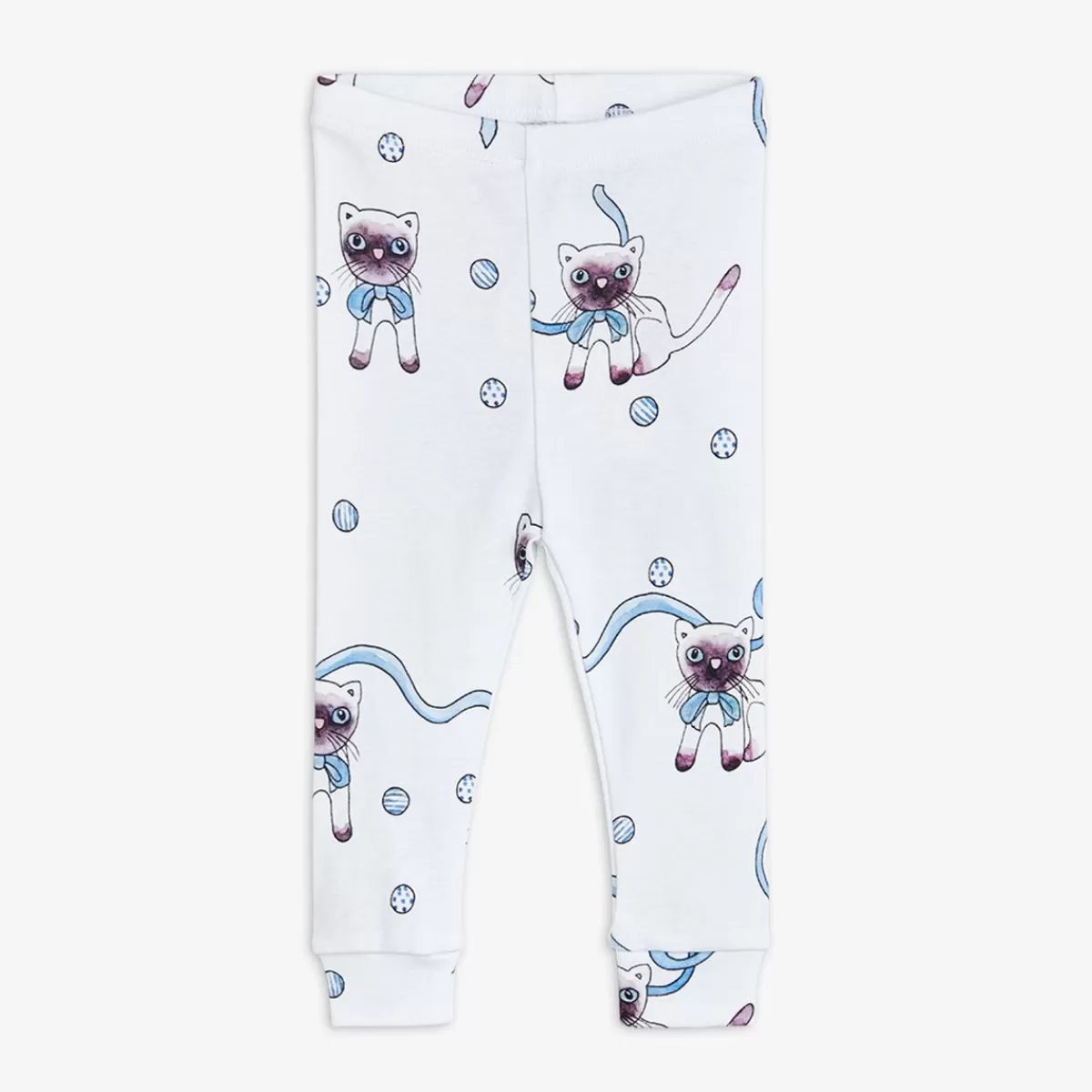 Shop Mini Rodini Siamese Cat Baby Leggings