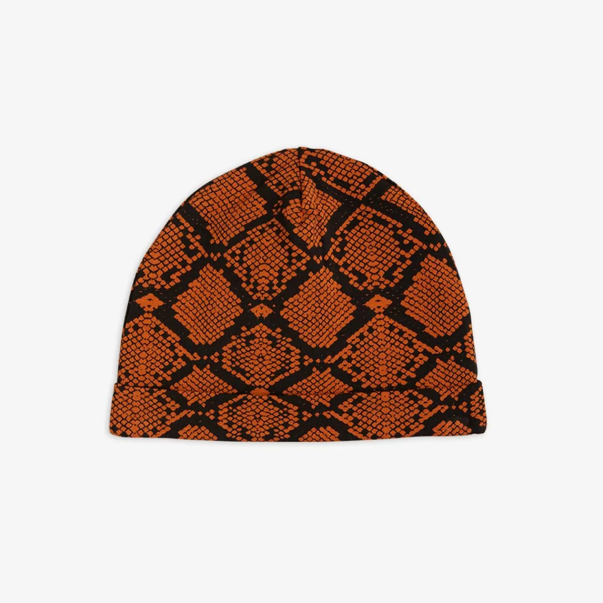 Discount Mini Rodini Snakeskin Beanie Brun