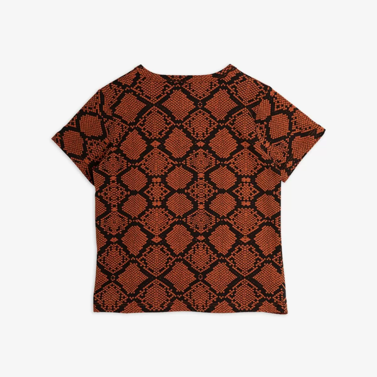 New Mini Rodini Snakeskin T-shirt Brun