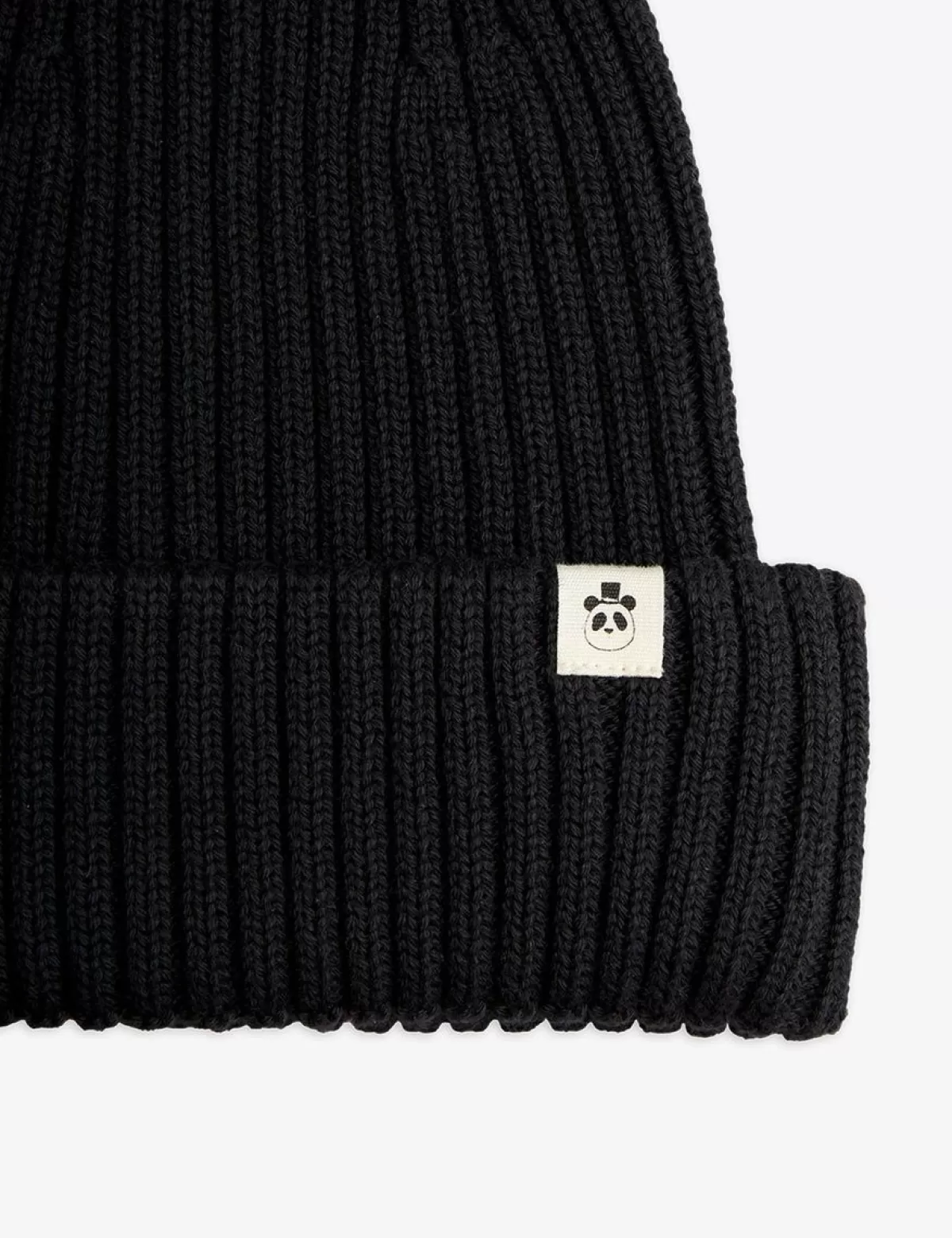 Best Sale Mini Rodini Stickad Beanie Svart