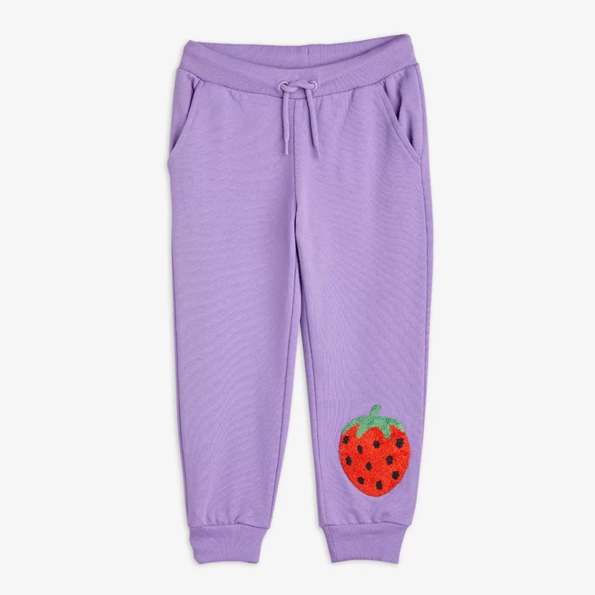 Discount Mini Rodini Strawberries Broderade Sweatpants