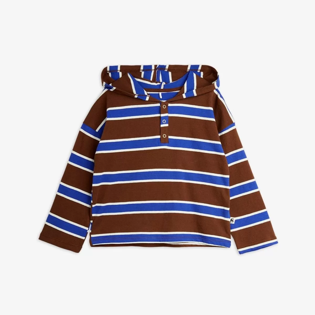 Clearance Mini Rodini Stripe Lightweight Hoodie