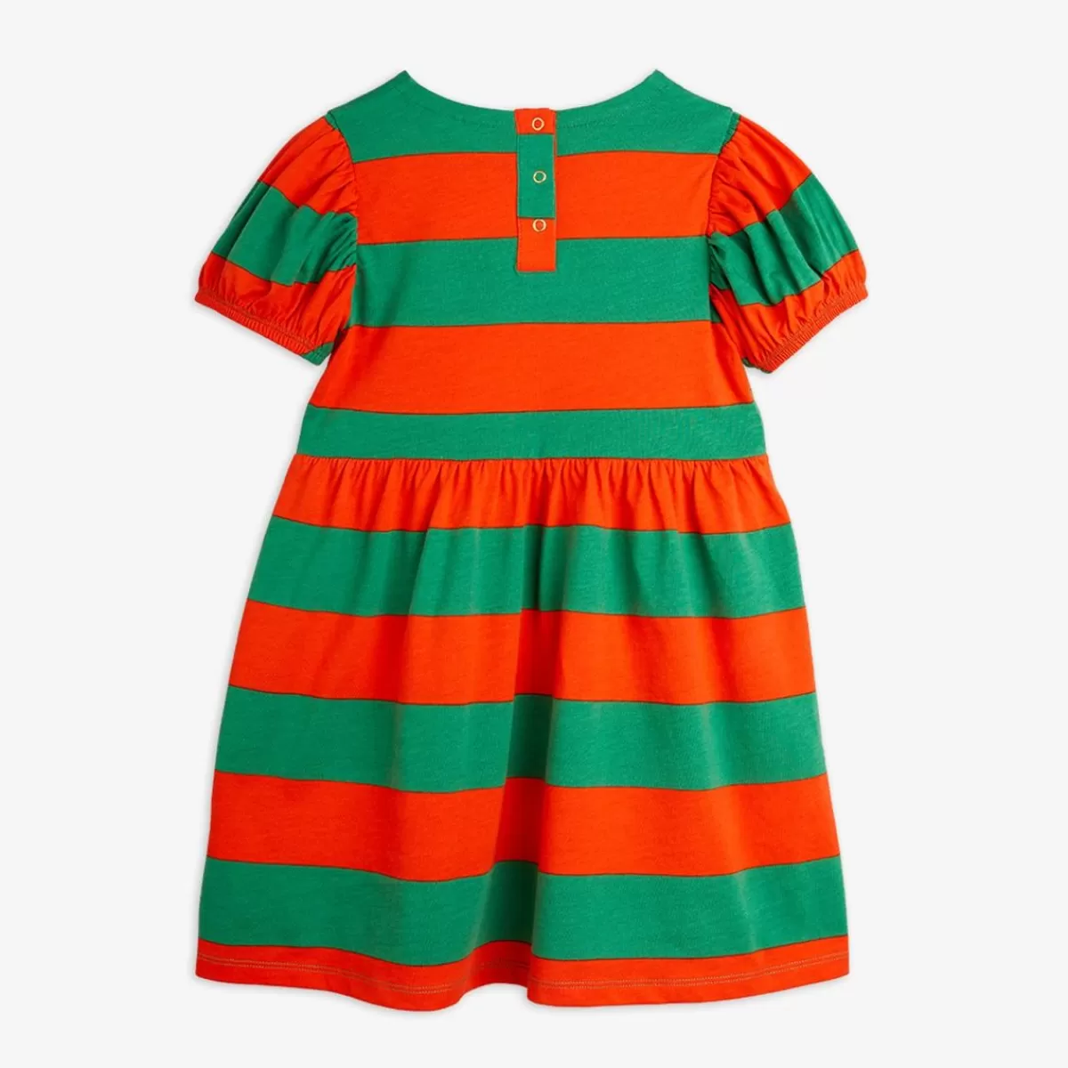 Best Mini Rodini Stripe Puffärmad Klänning